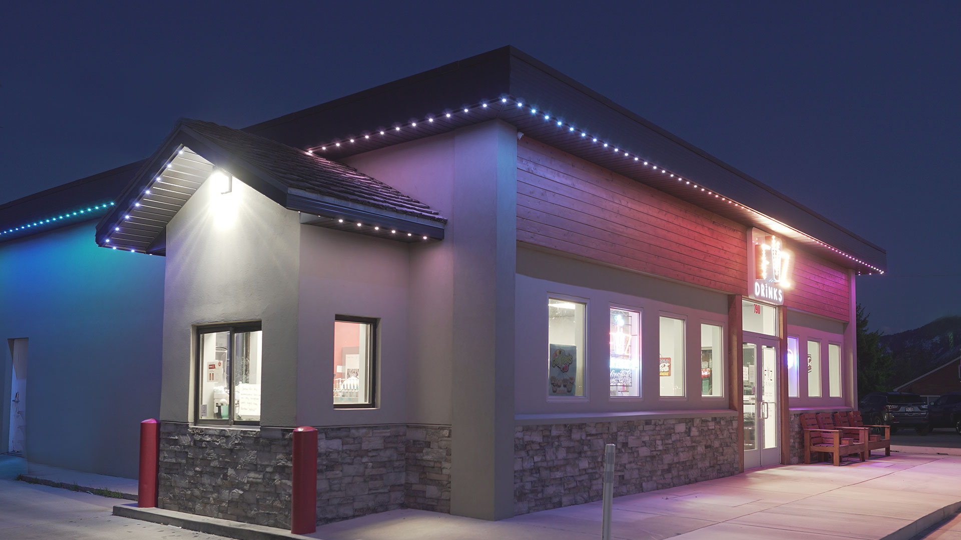 LED Lighting on Business
